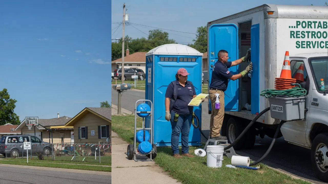 Portable Toilet Rental in Rothville, MO near me